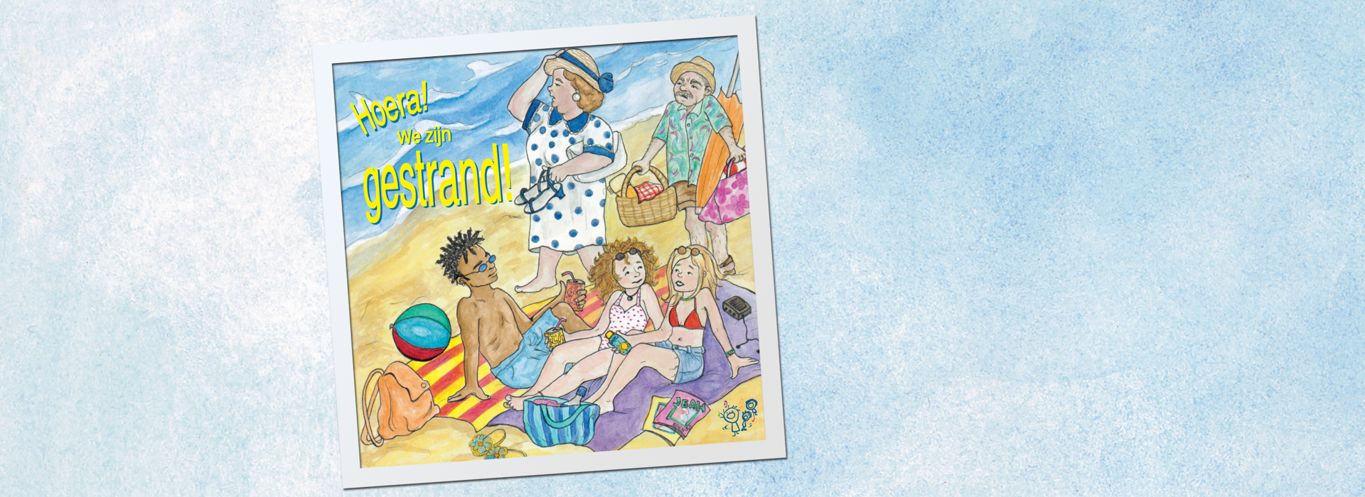 Hoera! we zijn gestrand!