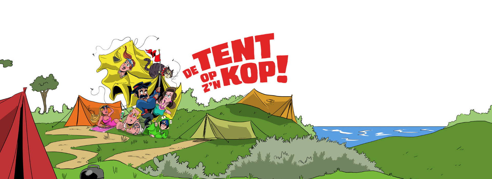 Dansvideo's De tent op z'n kop!